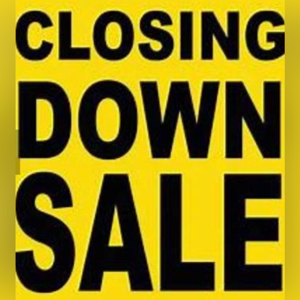 Closing my shop.